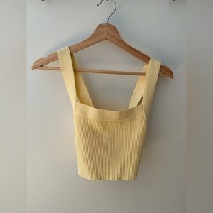 House of Harlow Knit Crop Top